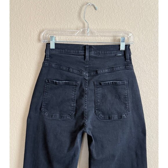 Mother Jeans The Wrapper Patch Springy Ankle Jeans in Not Guilty Wash - Picture 10 of 11